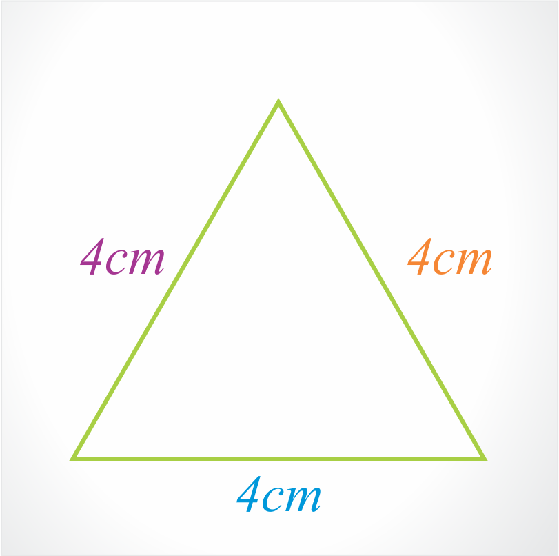 ejemplo perimetro triangulo equilatero